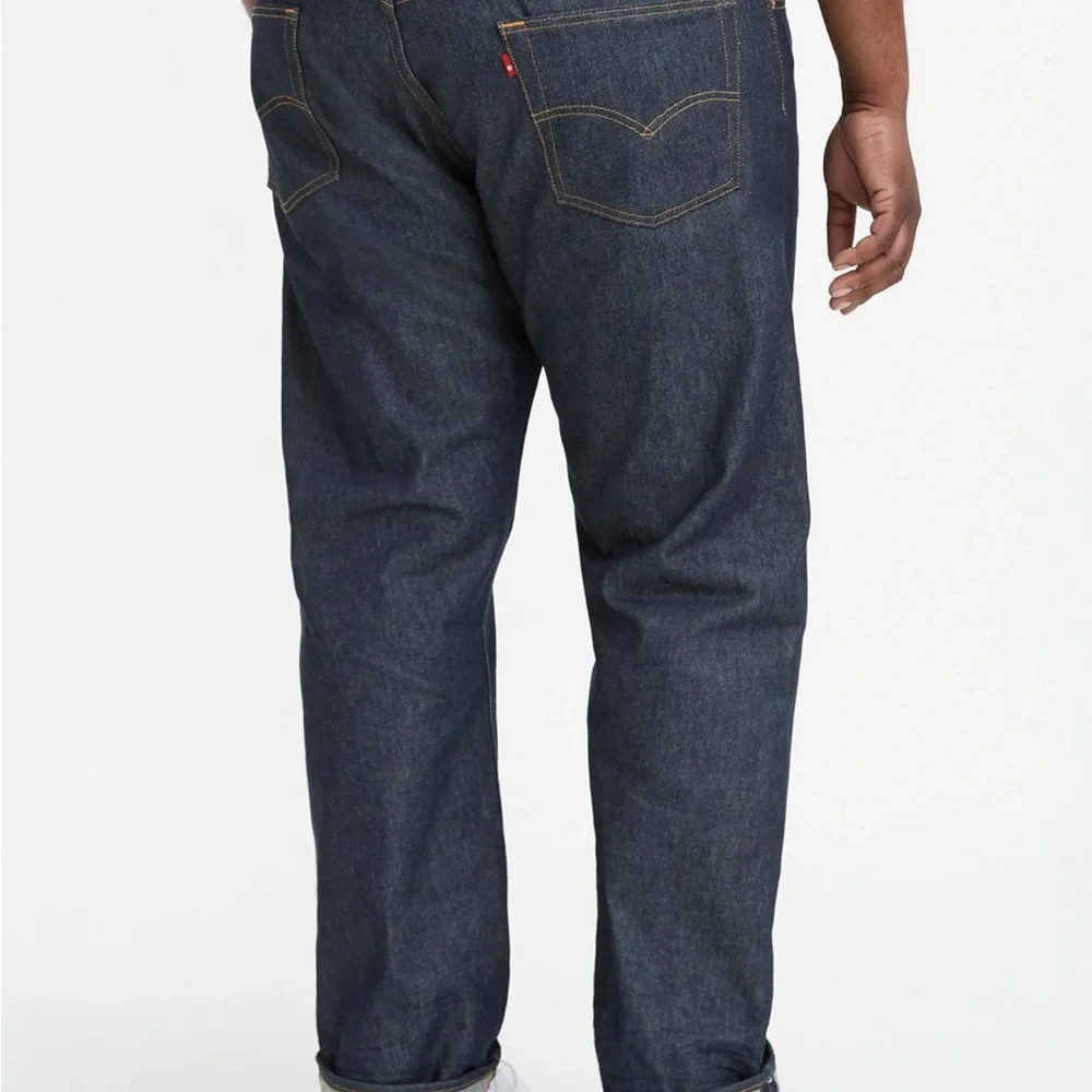 Levis 501 Jeans Men's 54x30 actual‎ Inseam 28in Button Fly Straight Leg